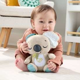 Fisher-Price Koala Muzyczny przenośny uspokajacz Zawieszka do wózka JBD65