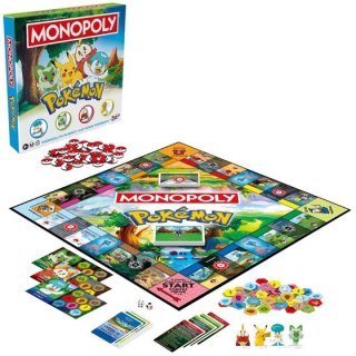 HASBRO GAME Monopoly Pokemon, gra G0716