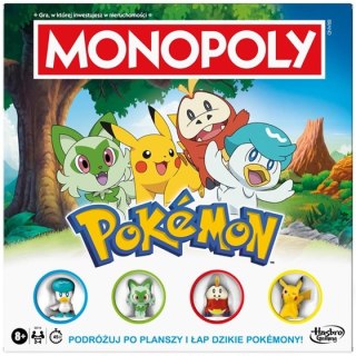 HASBRO GAME Monopoly Pokemon, gra G0716