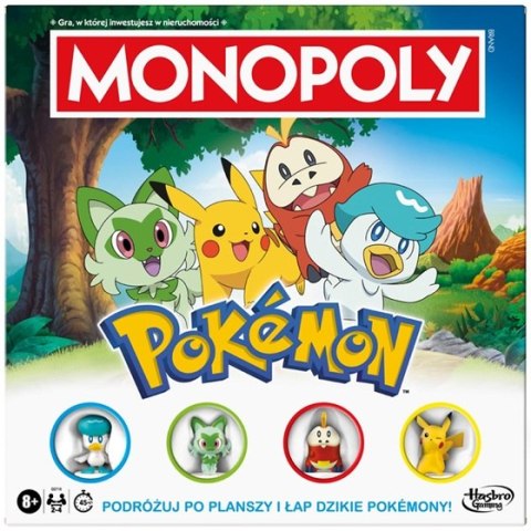 HASBRO GAME Monopoly Pokemon, gra G0716