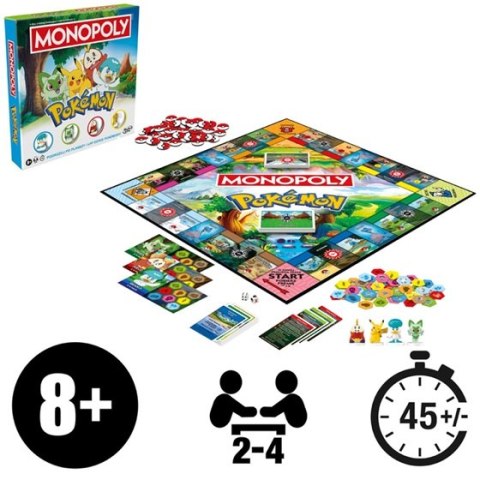 HASBRO GAME Monopoly Pokemon, gra G0716