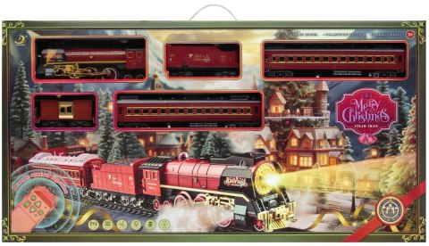 Kolejka zdalnie sterowana Christmas funkcja spray MEGA CREATIVE 569210