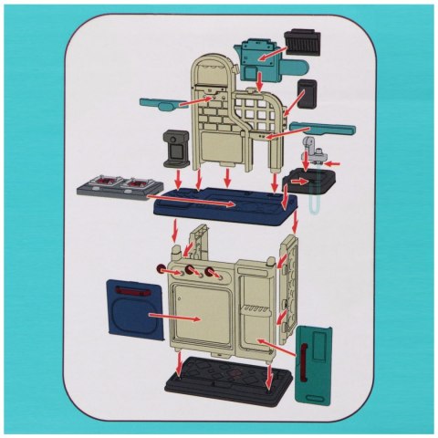 Kuchnia z akcesoriami MEGA CREATIVE 568398