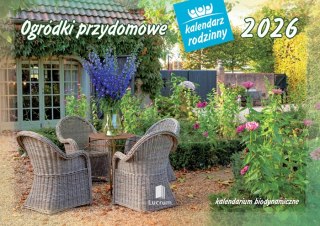 Kalendarz 13 planszowy Ogródki przydomowe LUCRUM WL13