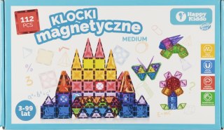 Klocki magnetyczne 112el SMILY PLAY SP85302