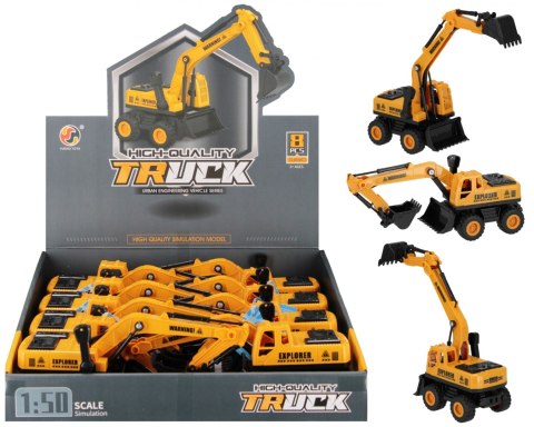 Maszyna budowlana 23 cm Koparka MEGA CREATIVE 573960