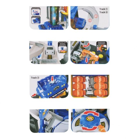 Parking Policja z akcesoriami MEGA CREATIVE 567278