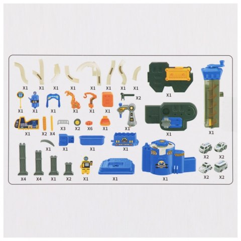 Parking Policja z akcesoriami MEGA CREATIVE 567278