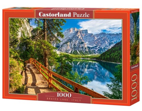 Puzzle 1000 elementów Braies Lake, Italy CASTORLAND C-104109