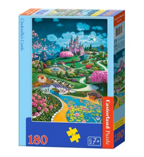 Puzzle 180 el. Cinderella s Castle CASTORLAND B-018543