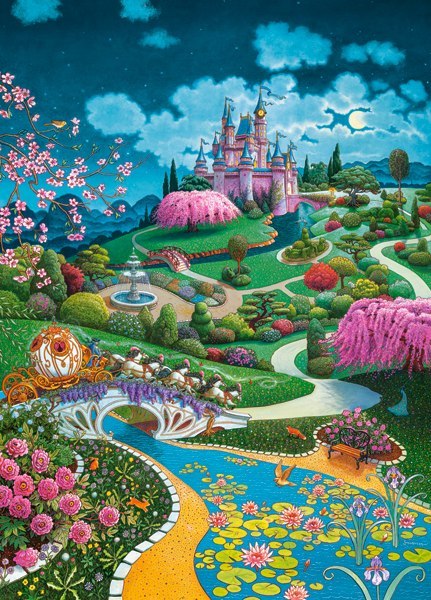 Puzzle 180 el. Cinderella s Castle CASTORLAND B-018543