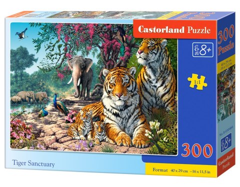 Puzzle 300 elementów Tiger Sanctuary CASTORLAND B-030484