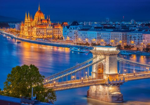 Puzzle 500 el. Budapest by Night CASTORLAND B-53940