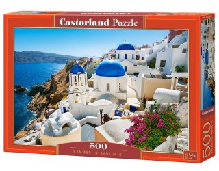 Puzzle 500 elementów Summer in Santorini CASTORLAND B-53575