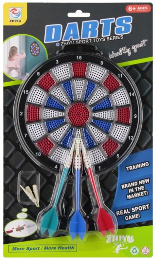 Tarcza z rzutkami metalowymi MEGA CREATIVE 569817