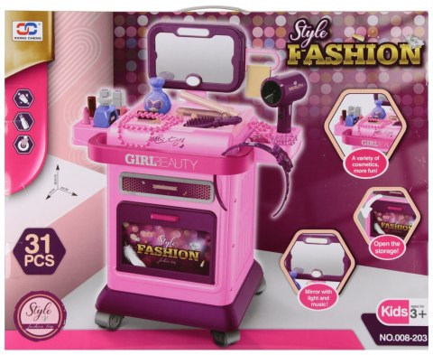 Toaletka z akcesoriami walizka MEGA CREATIVE 572054