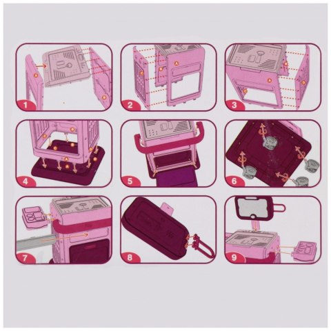 Toaletka z akcesoriami walizka MEGA CREATIVE 572054