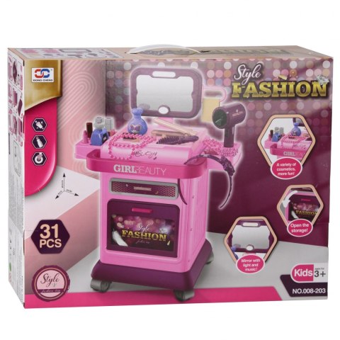 Toaletka z akcesoriami walizka MEGA CREATIVE 572054