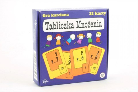 Tabliczka mnożenia Karty edukacyjne ABINO