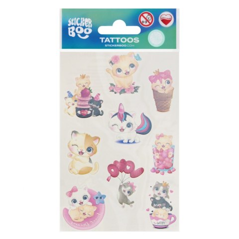 Tatuaż Kotki 10x18 STICKER BOO 559310