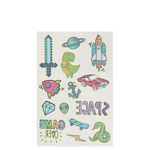 Tatuaż świecący w ciemności 10x18 STICKER BOO 559324