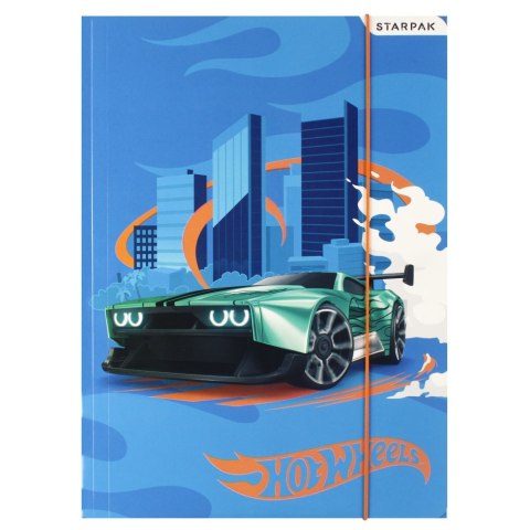 Teczka z gumką A4 Hot Wheels STARPAK 337292