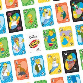 UNO Simpsonowie Gra karciana JHB16 PUD8