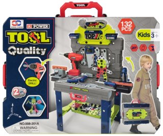 Warsztat z narzędziami w walizce MEGA CREATIVE 572058