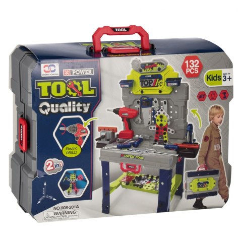 Warsztat z narzędziami w walizce MEGA CREATIVE 572058