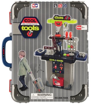 Warsztat z narzędziami 2w1 w walizce MEGA CREATIVE 568564