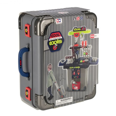 Warsztat z narzędziami 2w1 w walizce MEGA CREATIVE 568564