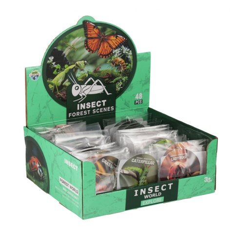 Zwierzęta Insekty 8 cm mix MEGA CREATIVE 572098
