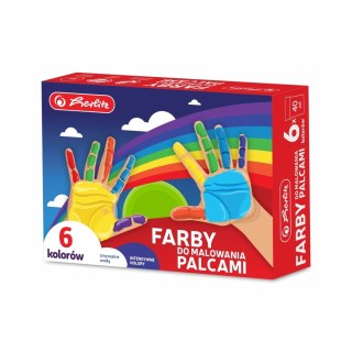 Farby do malowania palcami HERLITZ 9575648