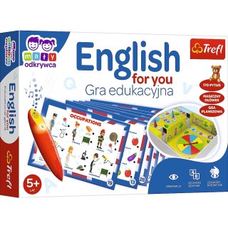 Gra Edukacyjna English z magicznym ołówkiem TREFL 02113 TR
