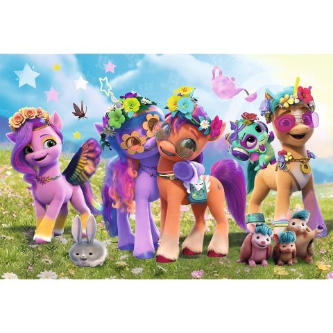 Puzzle 100 elementów Zabawne Kucyki TREFL 16463 TR
