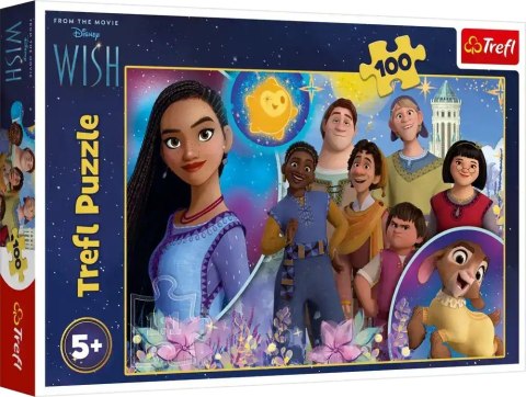 Puzzle 100 elementów Życzenie Disney TREFL 16474 TREF