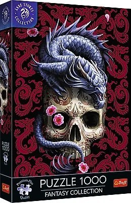 Puzzle 1000 elementów Premium Orientalny Smok TREFL 10901 TR