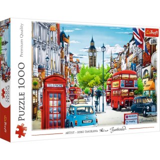 Puzzle 1000 elementów Ulica Londynu TREFL 10557 TR