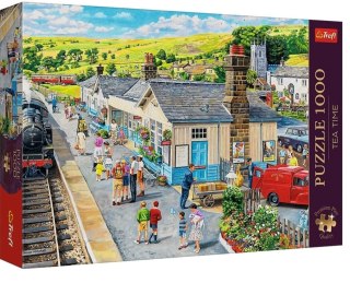 Puzzle 1000el Premium Dworzec kolejowy TREFL 10810 TR