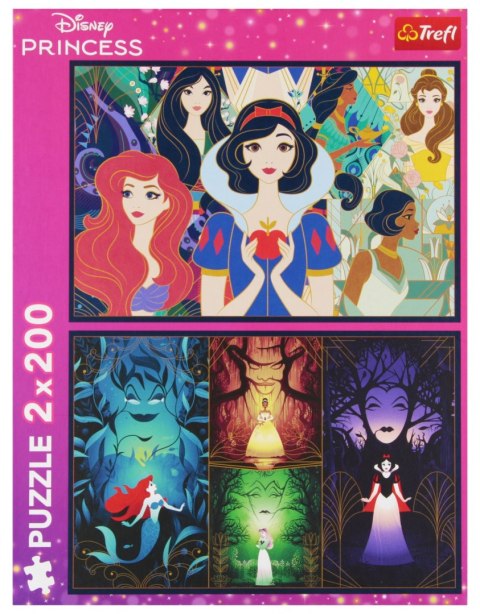 Puzzle 2x200 Czaruj Księżniczki Disney TREFL 13317 TR