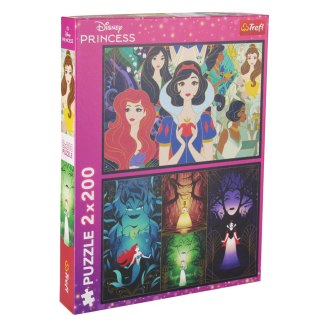 Puzzle 2x200 Czaruj Księżniczki Disney TREFL 13317 TR