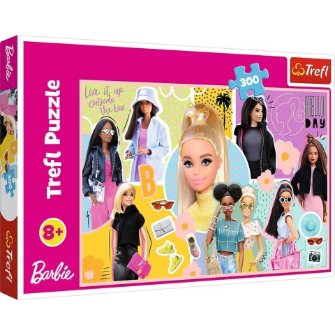 Puzzle 300 elementów Twoja ulubiona Barbie TREFL 23025 TR
