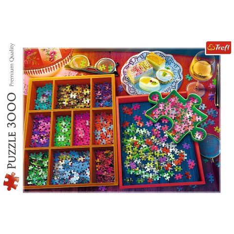 Puzzle 3000 elementów Wieczór z puzzlami TREFL 33079 TR