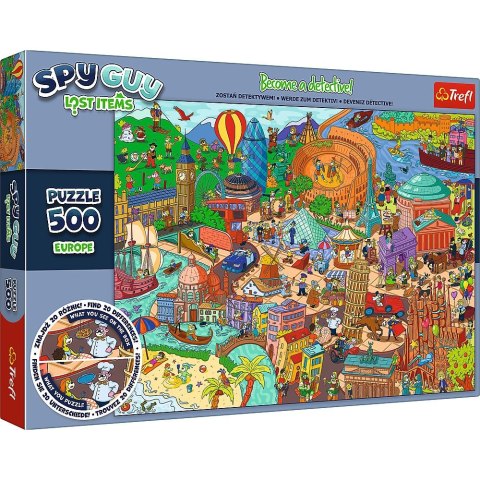 Puzzle 500el Spy Guy Lost Europa TREFL 37481 TR