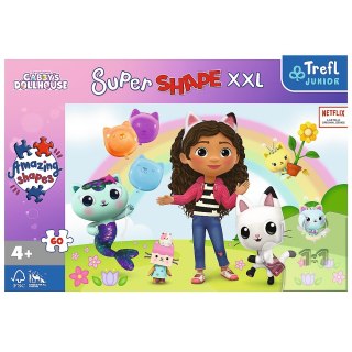 Puzzle 60 elementów Weseli Przyjaciele Gabi TREFL 50039 TR