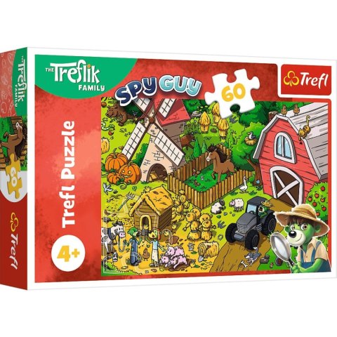 Puzzle 60el Trefliki na farmie TREFL 17402 TR