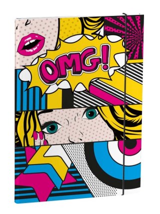 TECZKA Z GUMKA A4 SKRZYD 20MM OMG VPE 322/91