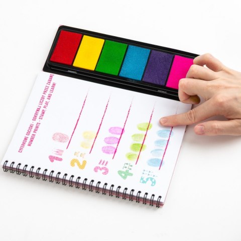 ZEST KREAT KOLOROWE ODCISKI KSIEZNICZ FARBY KIDE