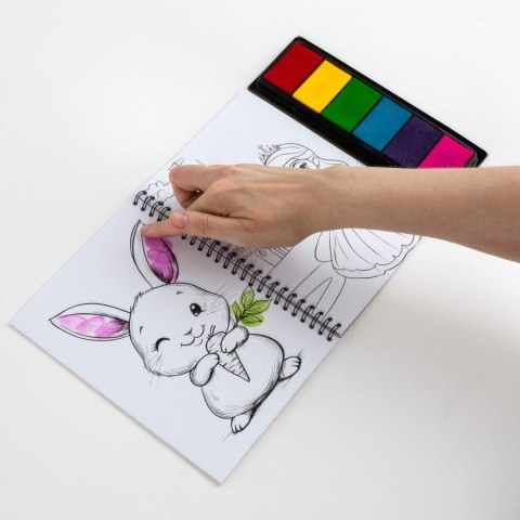 ZEST KREAT KOLOROWE ODCISKI KSIEZNICZ FARBY KIDE