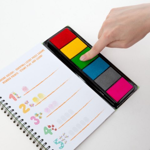 ZEST KREAT KOLOROWE ODCISKI ZOO FARBY KIDEA FOL